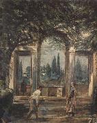 Diego Velazquez Villa Medici in Rome (Pavilion of Ariadne) (df01) Germany oil painting artist